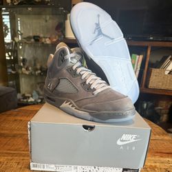 Jordan 5 Wolf Grey Size 13