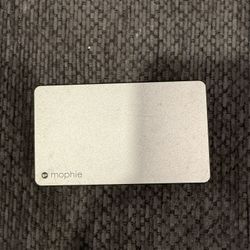 Mophie PWRSTION-6.2K Silver Quick Charge External Battery 