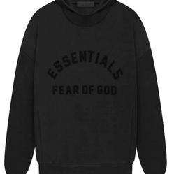 Essentials Hoodie Black Small