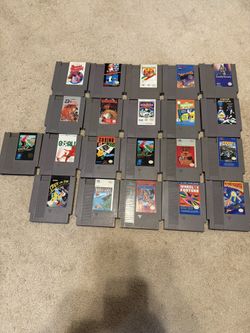 Nintendo NES Games Clean, Tested, Working