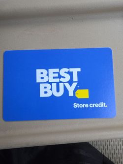 Best buy store credit $815