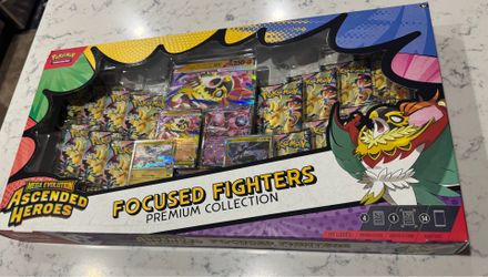 Pokemon Ascended Heroes Focused Fighters Premium Collection