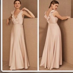 Satin Dress (bridesmaid)