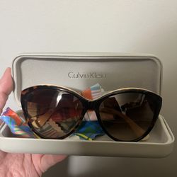 Calvin Klein Cat Eye Sunglasses