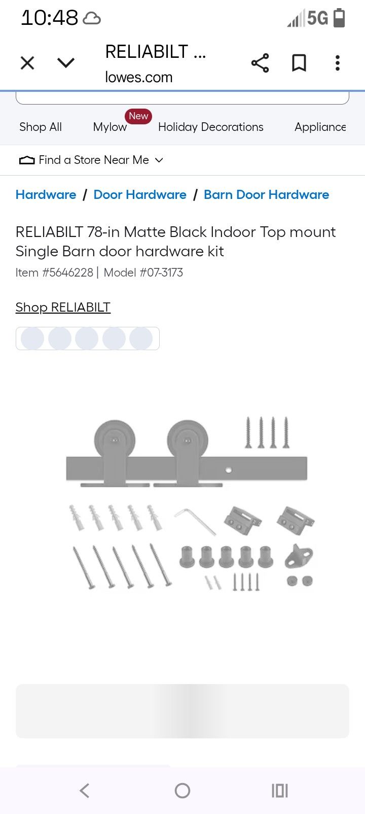 Barn Door Hardware