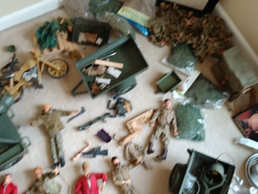 Vintage Gi Jo Bulk Lot