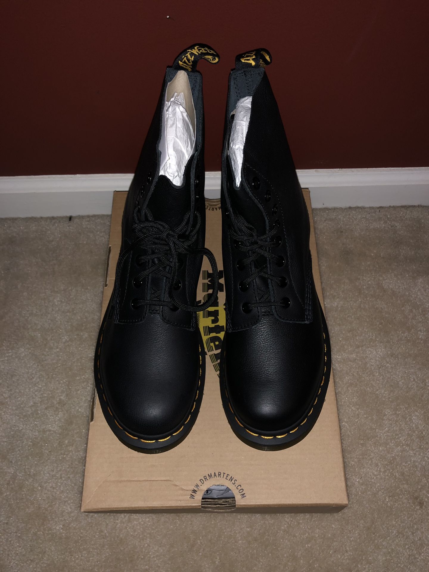 Women’s Dr Martens Boots Pascal Virginia Black size 9