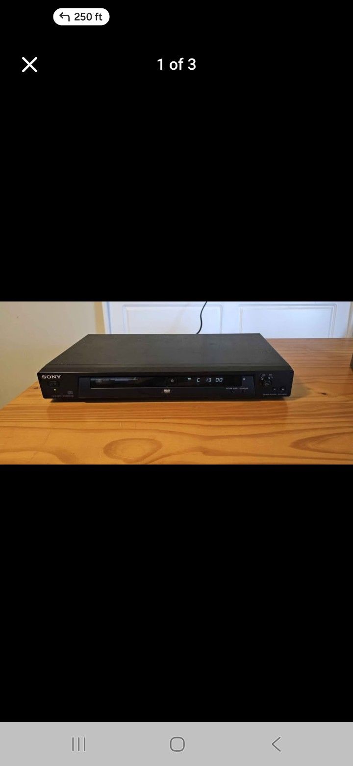 Sony DVD Player - Works Great