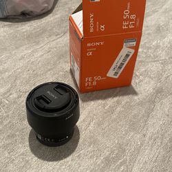 Sony 50mmc F1.8 - Barely used