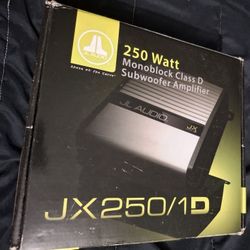 Jl Audio Amp 