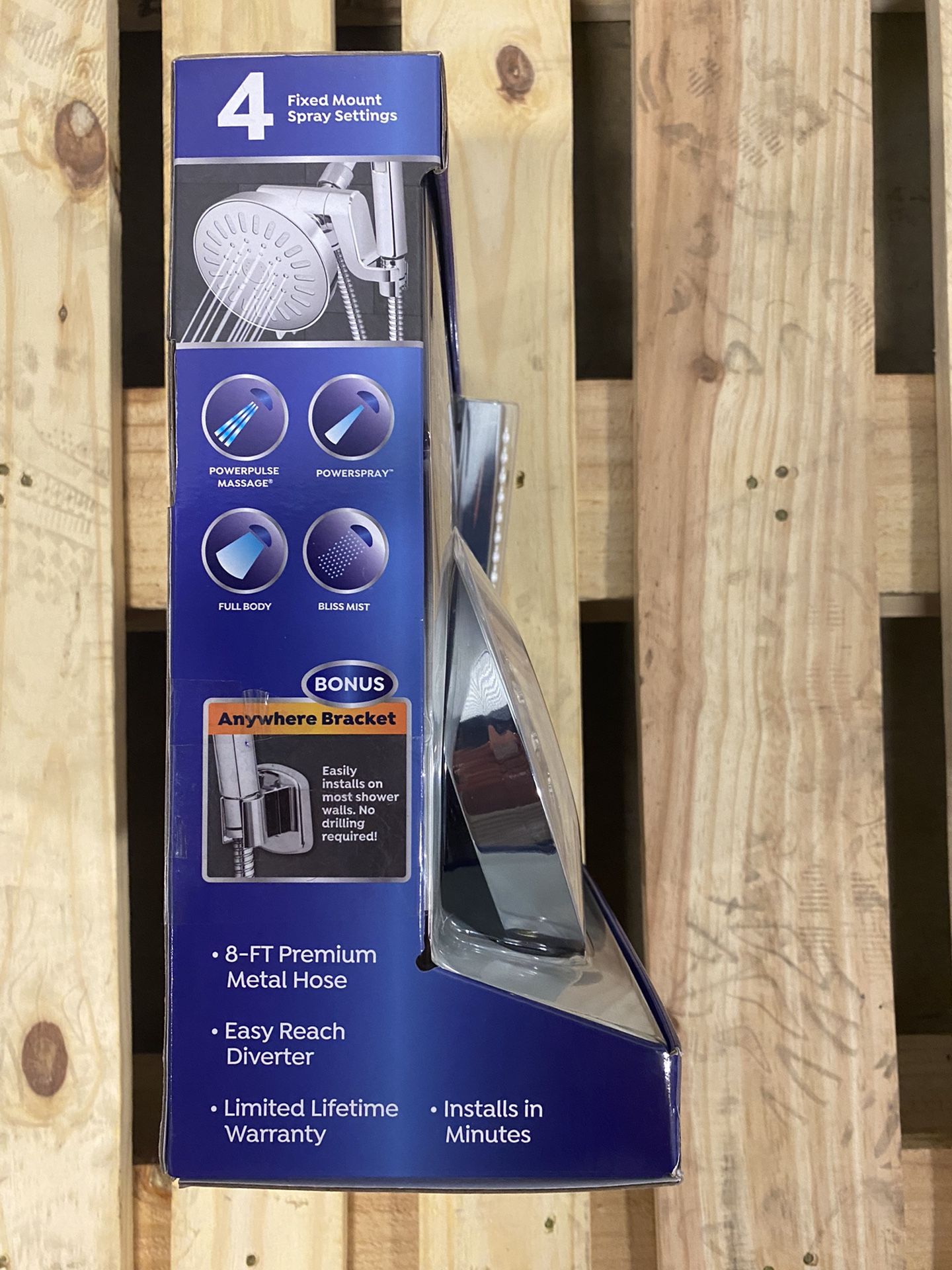Waterpik® PowerPulse BodyWand Spa System with PowerComb™ Stream