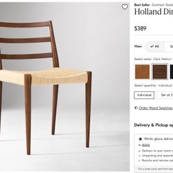 West Elm Holland Chairs 