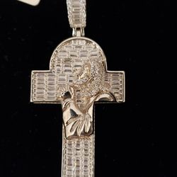 Sterling Silver Cross Pendant 