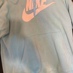 Nike Air Hoodie Light Blue Size Medium 20$