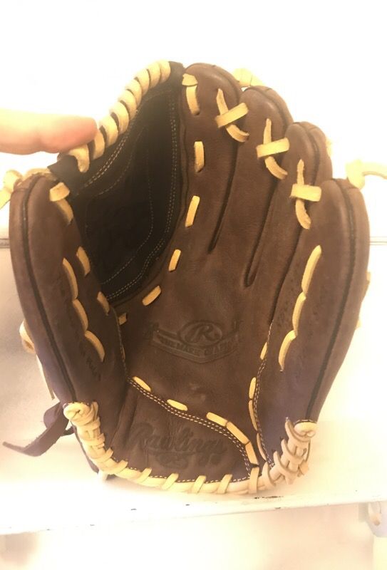 12 1 2 Rawlings RBG36BC Leather Baseball Softball Glove for