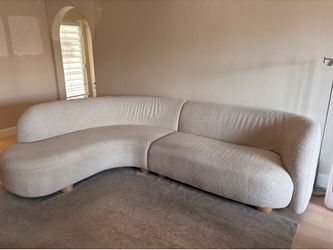 West Elm Laurent 2-Piece Wedge Chaise Sectional