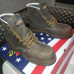 Steel Toe Thorogood Work Boots New