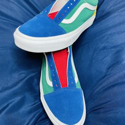 Like New Multicolored Vans Mens 9 