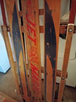 Vintage 1970's Jet Magic snow sled