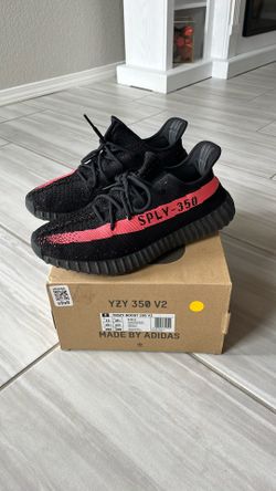 Yeezy 350 Core Black Red