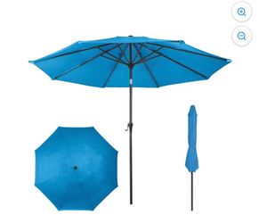 9ft Round Outdoor Patio Umbrella