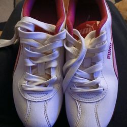 Pink And White Pumas 