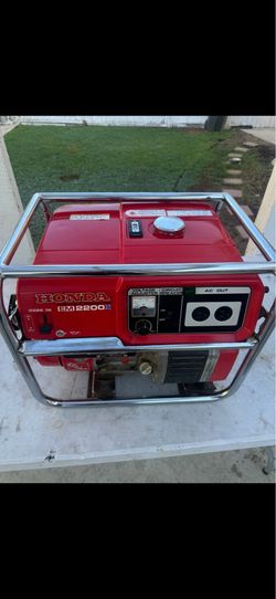 Honda 2200 generator