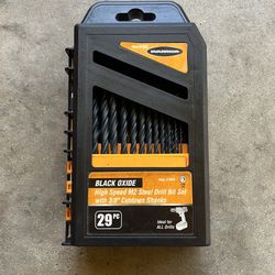 Brand New Warrior 29 Piece Drill Bit Tool