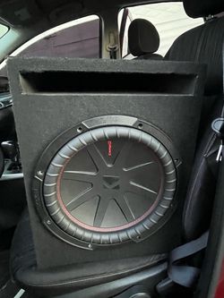 Kicker CompR Subwoofer in Ported Box