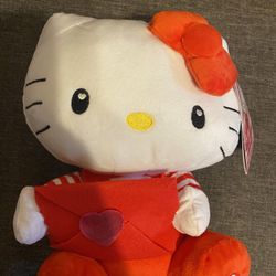 Hello kitty Valentine Plush