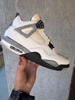 2025 Air Jordan White Cement 4