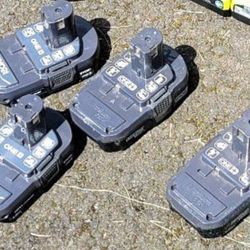Wanted - Ryobi Batteries And Tools