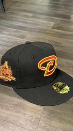ARIZONA DIAMONDBACKS 10TH ANNIVERSARY FIRE METALLIC EDITION 59FIFTY FITTED HAT