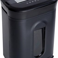Amazon Basics 15 Sheet - original model Cross Cut Paper, CD Credit Card Office Shredder, Black

