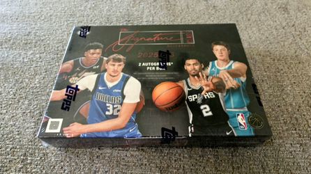 🏀 2025-26 Topps Signature Class Basketball Hobby Box - Sealed (2 Autos!)