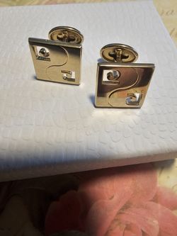 $45.00 - 1970's- 1980's Pierre Cardin Men's Monogram CuffLinks- Like New Condition!