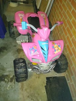 Barbie 4 weels