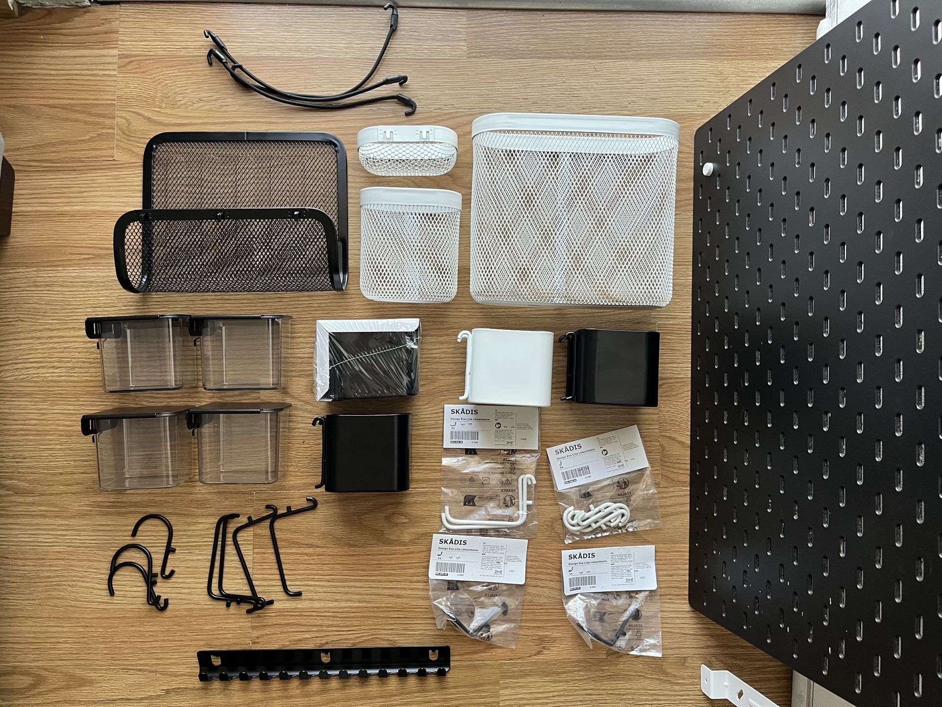 IKEA Pegboard with Accessories 