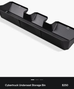Cybertruck Underseat Storage Bin