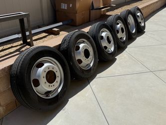 Ram 5500 Factory Wheels & Tires – Set of 6