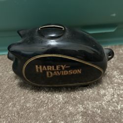 Vintage Harley-Davidson Piggy Bank from 70s or 80s