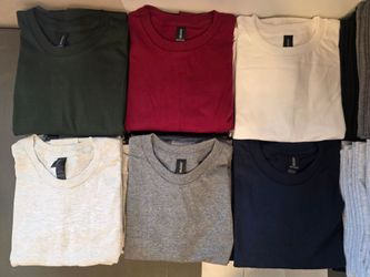 New Gildan G5000 Blank T-Shirts M L XL – Multiple Colors