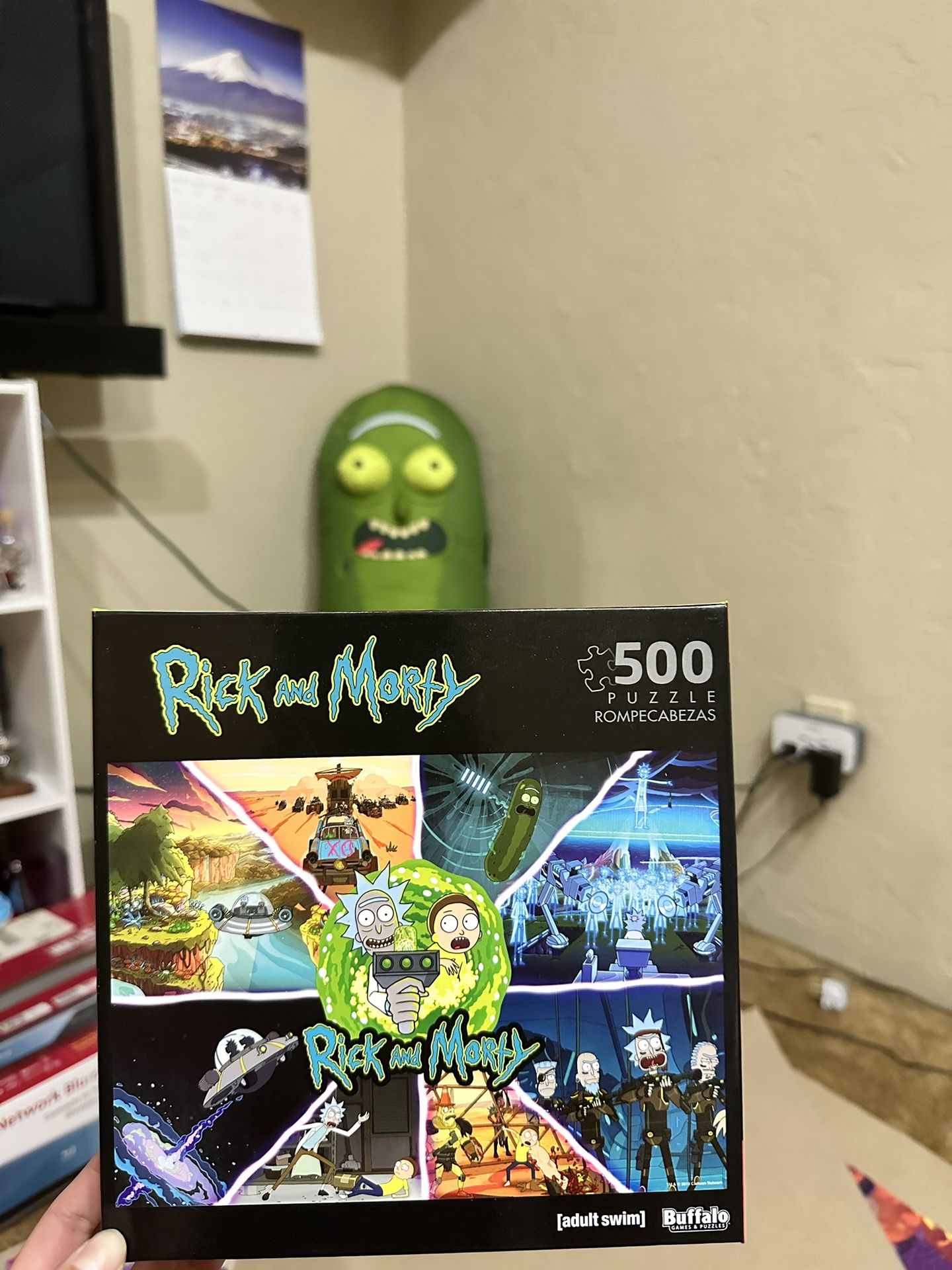 500 piece Rick and Morty puzzle