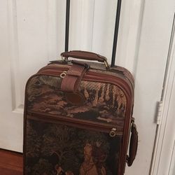 Carry On Luggage with wheels & adjustable Handle