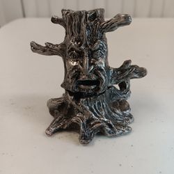 Pewter Wizard Tree Salt and Pepper Shaker