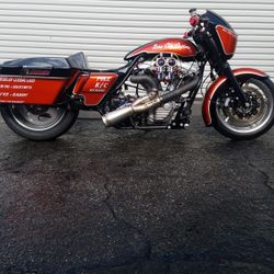 Road king drag bagger