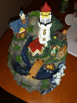 HARBOR TOWN LIGHT HOUSE WATER FOUNTAIN