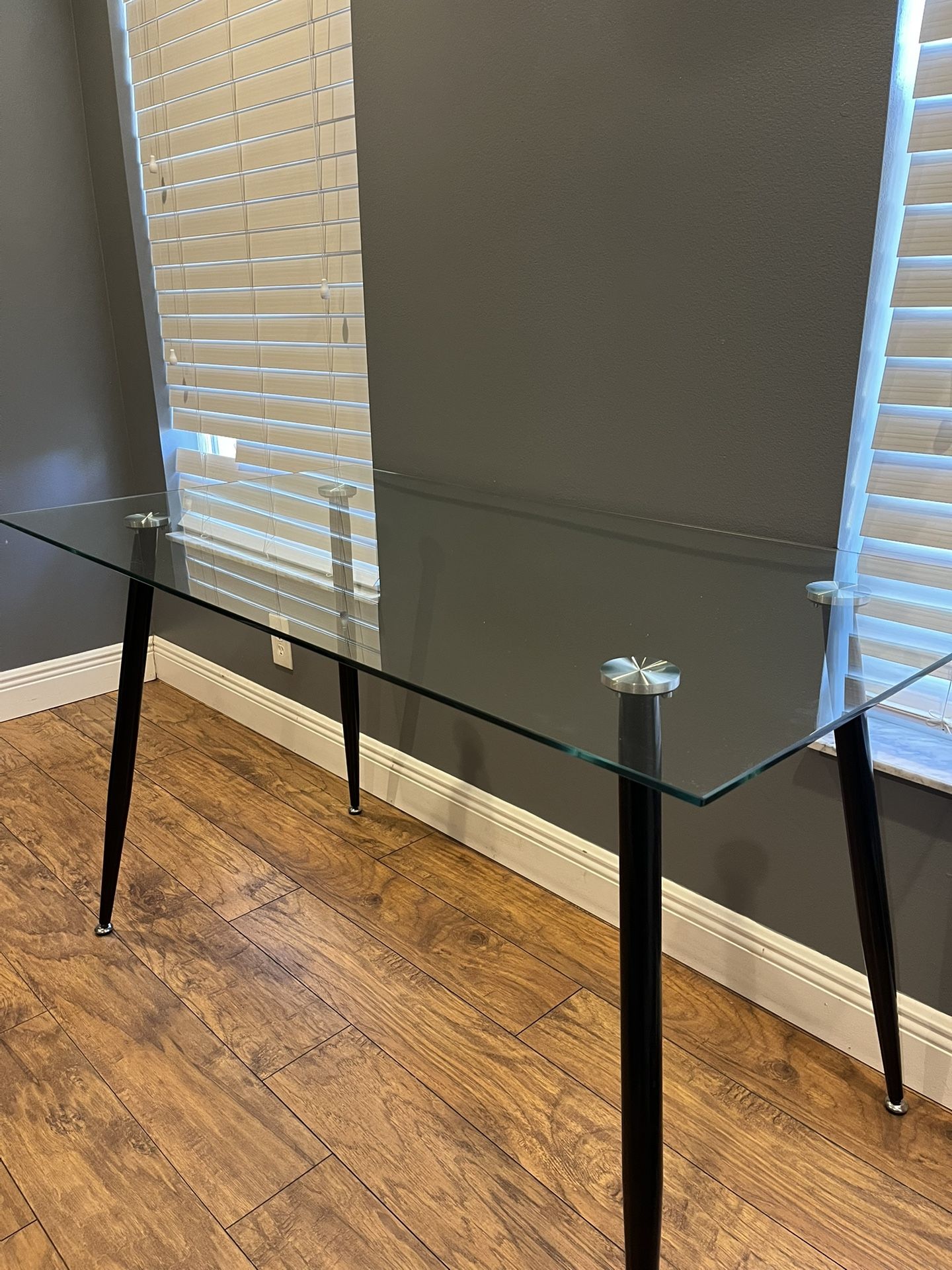 Glass Desk