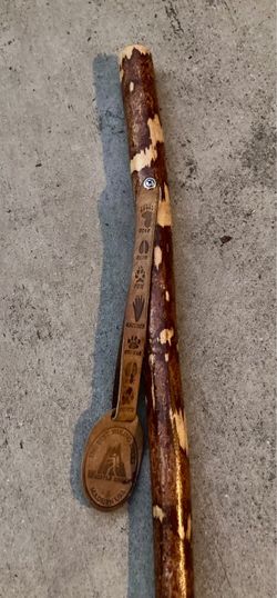 Wood Hiking stick made in USA