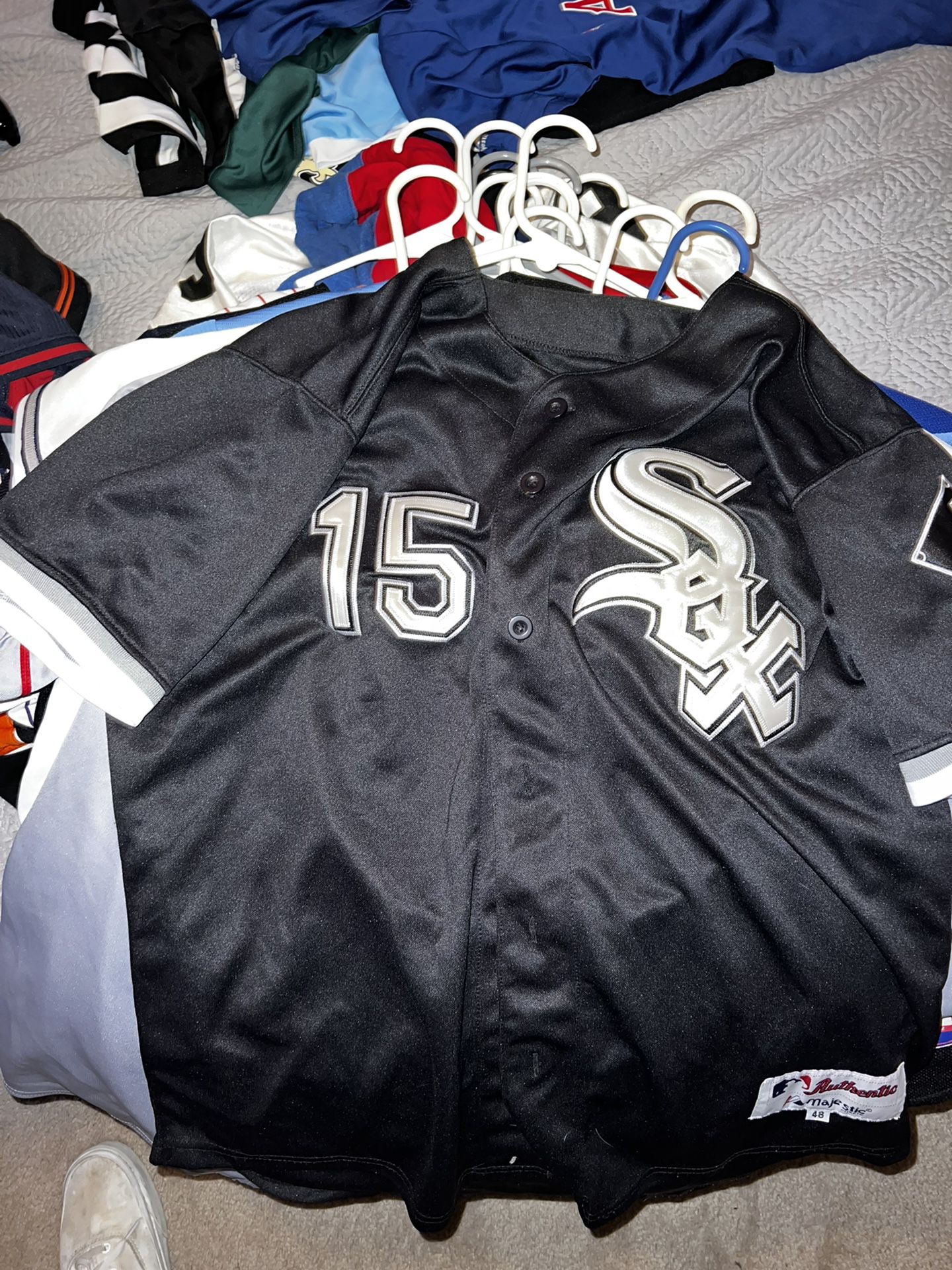 Mlb White Sox Jersey With embroidered patches 
